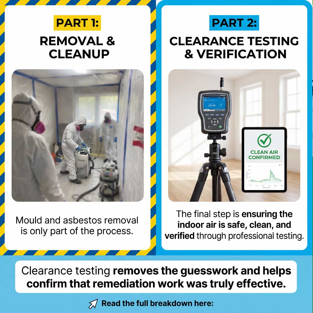 mould asbestos and clearance testing